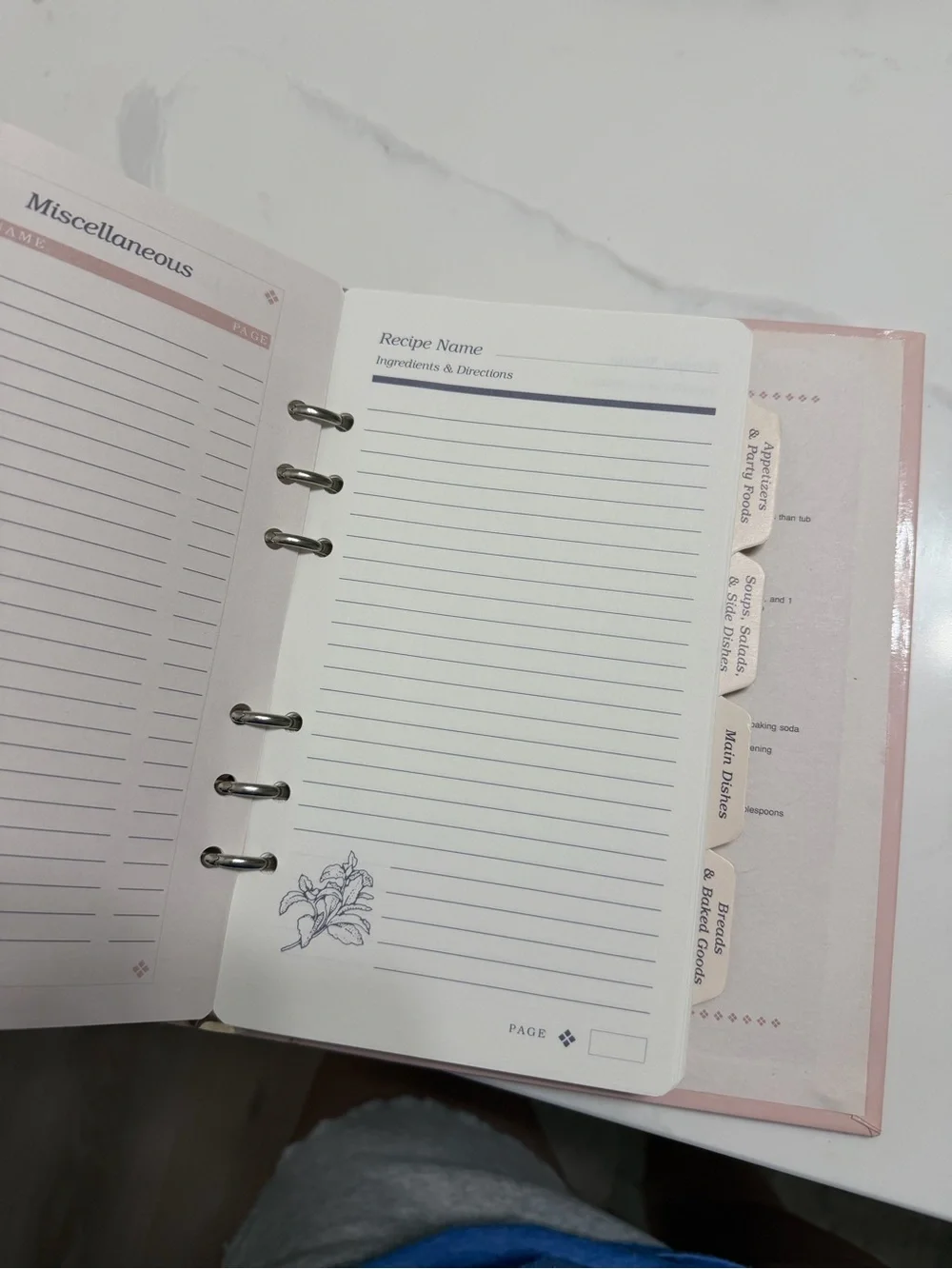 VINTAGE Recipe Book - UNUSED